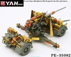 1/35 German 88mm FLAK36/37 Detail-up Set for Border BT-013/Dragon 6260/6923