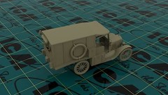 ICM 35661 – 1/35 American Car T 1917 Ambulance, WWI, plastic model kit scale