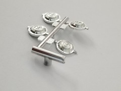 1960 Chevrolet Nomad Station Wagon SMALL HUBCAPS from AMT 1:25 Model Kit 60