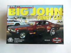 FACTORY SEALED Polar Lights John Mazmanian’s Big John Funny Car #6504