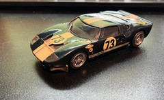 Grand Pix Models 1/43, Ford GT40, 1965 Daytona Winner ,White Metal , Built