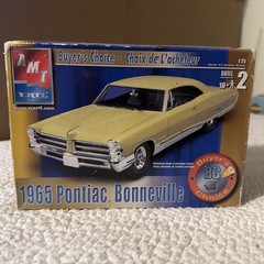 1965 Pontiac Bonneville Buyer’s Choice AMT 38174 Plastic Model Kit 1:25 Sealed