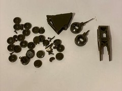 VINTAGE Revell Armored Vehicle Scissors Bridge M48 Tank Model Kit “1960”