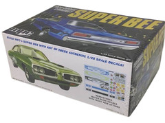 1970 Dodge Coronet Super Bee Car Plastic Model Kit 1:25 Skill 2 MPC NEW