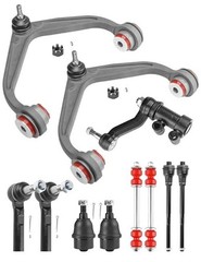 11pc Front End Suspension Kit Upgrade Polyurethane for 11pc/11-19 Wrinkle Gray