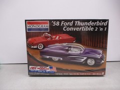 Monogram 1958 Ford Thunderbird Convertible 1/24