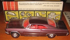 AMT 1966 Chevy Impala SS HT 3-in-1 Kit #6726 Stock Survivor Nice Built in Box 66