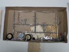 Hubley 1930 Packard Roadster Metal Car Model Partially Assembled FOR PARTS