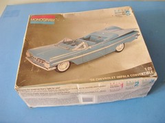 MONOGRAM 1/25 1959 CHEVROLET IMPALA CONVERTIBLE-Parts only