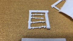 Autocar DC9964B Dump Truck CAB HOOD FENDERS 1:25 AMT NEW Model Kit PARTS