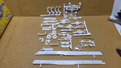 Ford LNT 8000 Snow Plow FRAME & REAR SUSPENSION 1:25 AMT NEW Model Kit PARTS