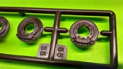 AMT 2017 Chevy Camaro Fifty Years 1/25 4 Wheel Disc Brake Rotors Model Car Part