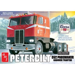 AMT Peterbilt 352 Pacemaker COE Coors Beer 1/25 AMT1375 Plastics Car/Truck