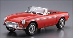 Aoshima Bunka Kyozai 1/24 The Model Car Series No.101 BLMC G/HM4 MG-B MK-2 1968
