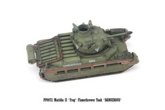S-Model 1/72 Australia Matilda II “Frog” Flamethrower Tank Finished Model#PP0072