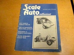 NUMBER 3 VINTAGE SCALE AUTO ENTHUSIAST MAGAZINE SEPT./OCTOBER. 1979 HANK BORGER