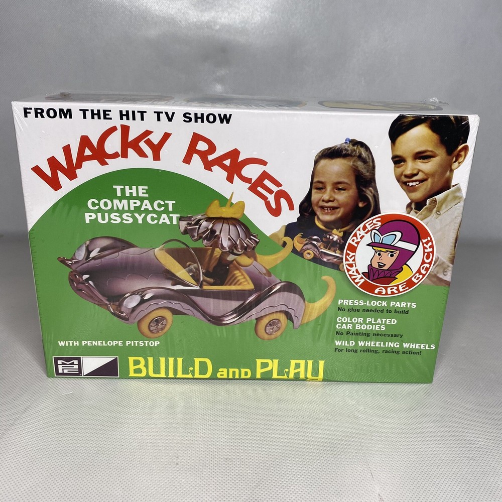 MPC 1/32 Wacky Races Compact Pussycat SNAP MPC934 Plastic Models SNAP All – New