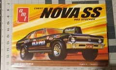 AMT 1972 CHEVY NOVA SS PRO STOCKER 2 n 1 Model Kit 1/25 AMT 1142 FACTORY SEALED