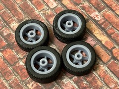 1/24 Scale: 18-inch “‘95 Mustang Cobra R” Resin Wheels For Sports Cars