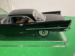 AMT MASTERPIECE 1950s CHRYSLER 300 Diecast Model BLACK Display Case