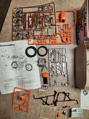 Kawasaki Cafe Racer 1:12 Revell H-1516 Vintage Model Motorcycle Kit Unassembled
