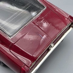 1968 Ford Mustang 1/25 Built Model Car Parts Diorama Display Glued Hood