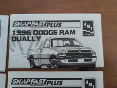 7 Instructions Manual. Vette, C3500 & Ram Dually, GTO, 300, RoadRunner, 34 Ford.