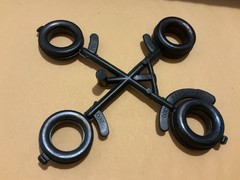 1 24 scale model parts Hi way Scene 37 Ford Goodyear Tire Set Only