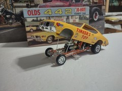 C-104:200 Vintage Johan Olds 442 Funny Car Model, No Box.