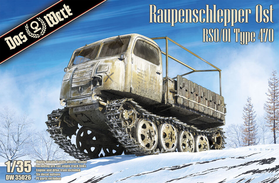 DAS WERK 1/35 Raupenschlepper Ost RSO/01 Type 470