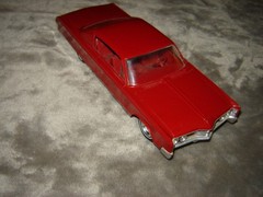 1967 Dealer Promo car Red Colored Chrysler 300 Ex Cond Missing Hood Ornament