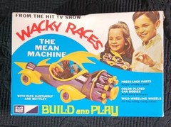MPC MODEL KIT -THE MEAN MACHINE- WACKY RACES-TV SERIES- 1/25 Scale READ