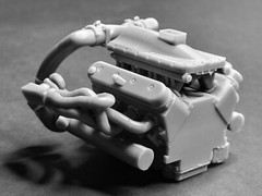 LSX Twin Turbo Engine – 3D print LS Outlaw Pro Mod 1:8 1:12 1:18 1:24 scale JPGM