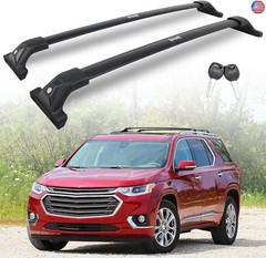 Snailfly 265 lbs Lockable Roof Rack Cross Bars Fit for 2018-2021 Chevy