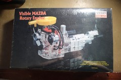 Visible Mazda RX7 1/5 Scale Minicraft Model Rotary Engine Motorized Action NOS