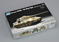 Trumpeter Scale Models 7201 1/72 King Tiger Sdkfz.182 Model Tank Kit