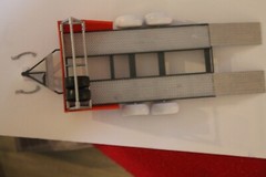 NEW Tandem Axle Trailer Vintage Style With Tire & Tool Carrier 1/25 SCALE