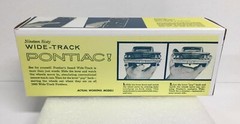 1960 Pontiac Bonneville Wide Track Dealer Promo Model REPLICA BOX ONLY..NO CAR