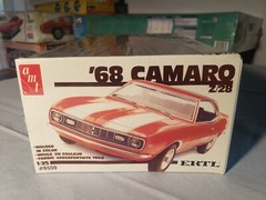 Vintage 1/25 AMT ERTL ’68 CAMARO Z-28 #6559 NEW OLD STOCK FACTORY SEALED 1980s