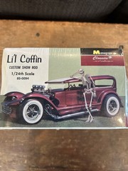 2000 Monogram Classics Lil Coffin Custom Show Rod Car Model Kit SEALED w card