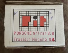 Build PIT Porsche 911 RSR 3.8 Car 1:43 Tra Sider Mugello 1994 Italy
