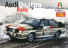 Platz Italeri 1/24 Audi Quattro 1981 Monte Carlo Rally Japanese manual included