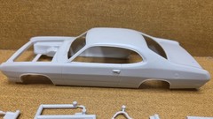 1971 Duster 340 BODY SHELL & ACCESSORIES 1/25 Scale AMT NEW Model Kit PARTS
