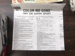 1/25 Lindberg Color Me Gone 1964 Dodge 330 Super Sport 72156