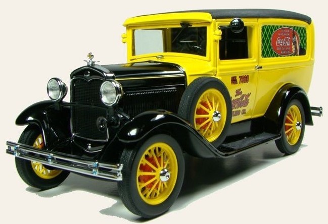 Ford Classic Custom Truck Built Metal Model Pickup Hot Rod Race Wagon Car