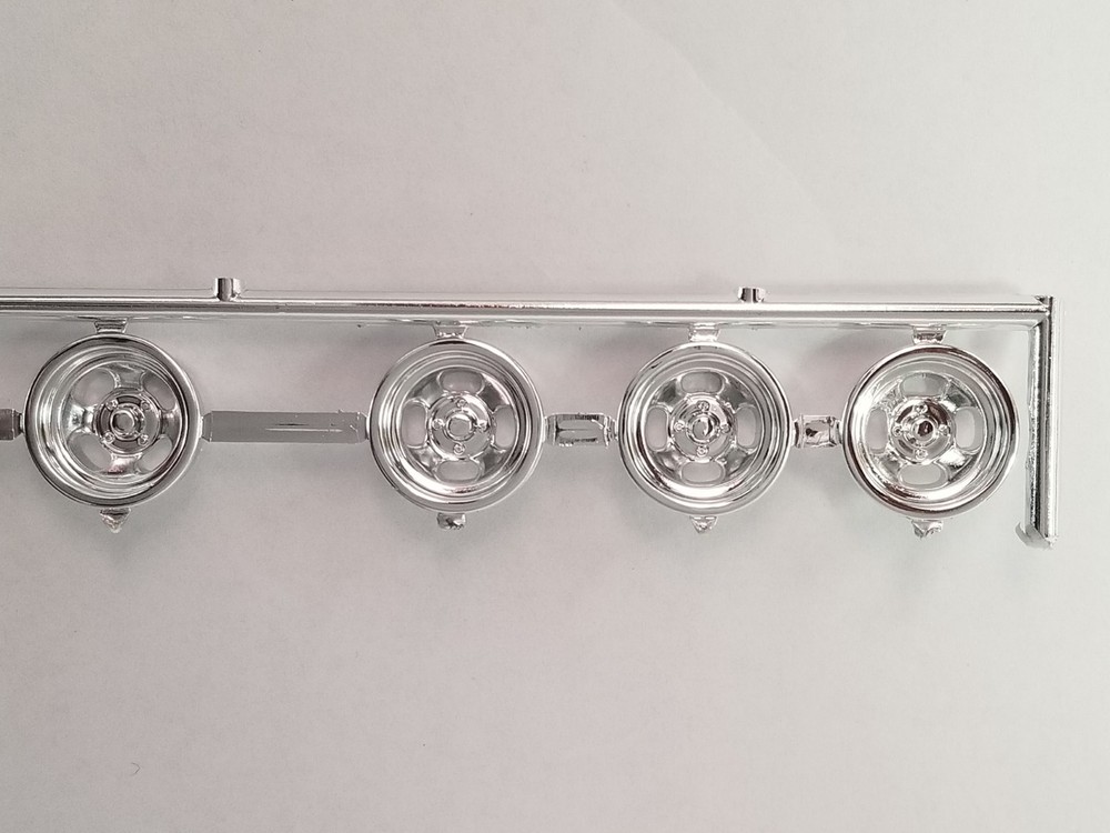 1977 Chevy Monza SLOT MAG WHEELS from AMT 1:25 Model Kit 77 Mirage