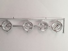 1977 Chevy Monza SLOT MAG WHEELS from AMT 1:25 Model Kit 77 Mirage