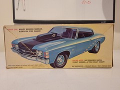 *Vintage / Rare* 1:25 AMT ’71 Chevy Chevelle SS 454 (Empty) Model Box #T117-225