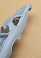 ABS-LIKE RESIN 3D PRINTED 1/24 1968-72 CHEVY NOVA CUSTOM UTE PRO STREET BODY