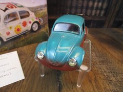 Custom Built REVELL MONOGRAM VW ‘60s VOLKSWAGEN BEETLE 1:25 Model Car #85-7143